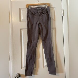 Prana Stretch Activewear/Casual Pant Women’s Size 0 Grey